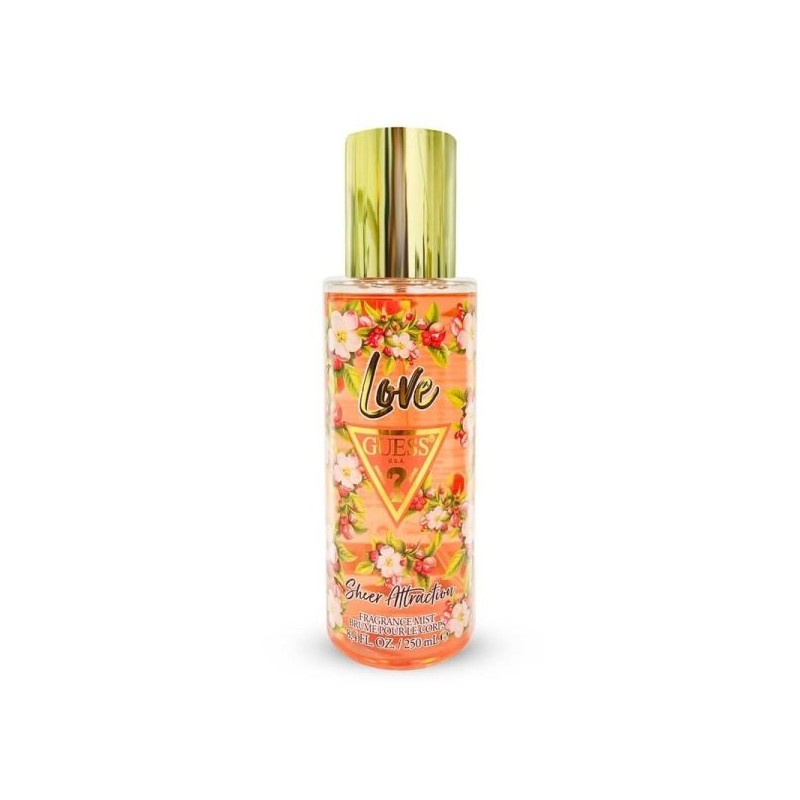 Perfume Body Mist Guess Love Sheer Attraction de mujer