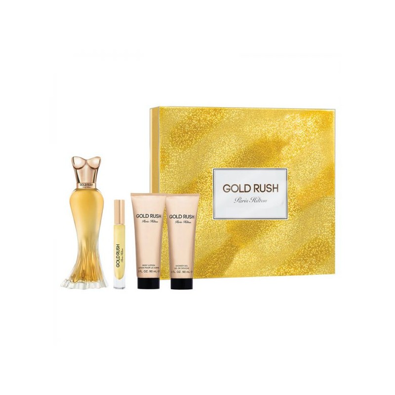 Perfume Paris Hilton Gold Rush Set de mujer