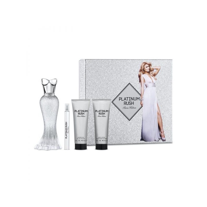 Perfume Paris Hilton Platinum Rush Set de mujer