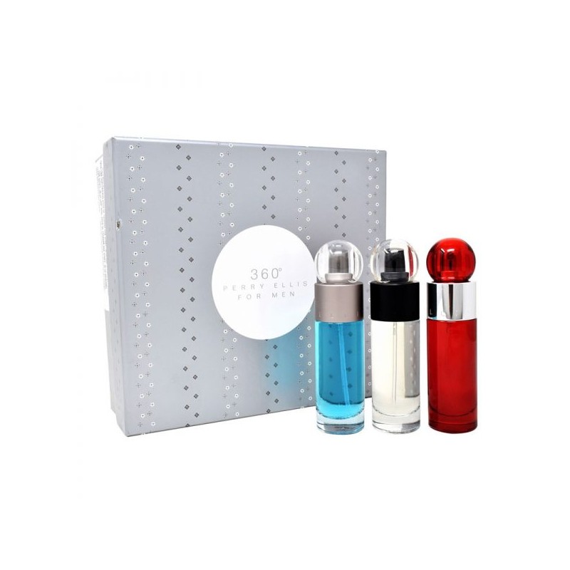 Perfume Perry Ellis Trilogia  Set para hombre